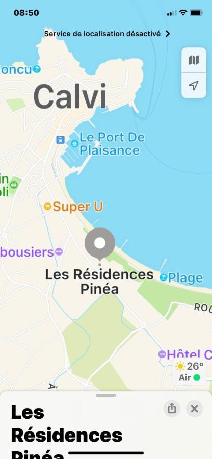 Duplex Calvi Direct Plage ภายนอก รูปภาพ